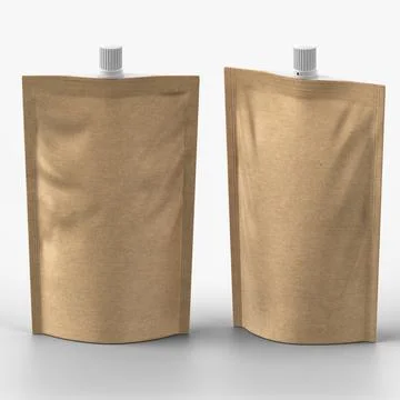 Paper doypack Stock Illustration