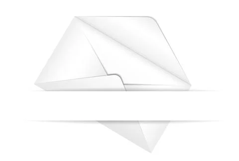 Paper envelope icon cartoon vector. Package letter. Postal service Stock Illustration