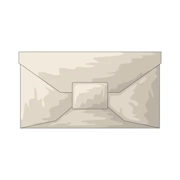 Paper envelope illustration Stock Illustration