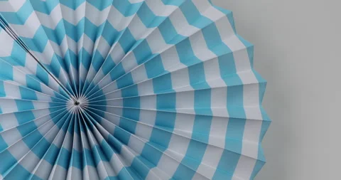 Paper fan. Stock-Footage 241491112