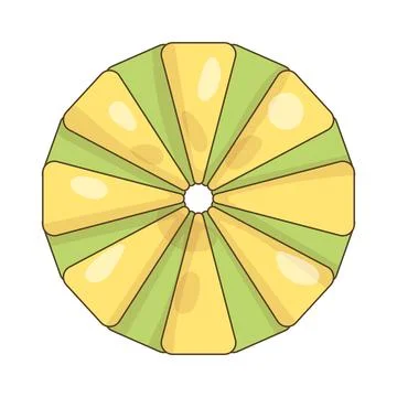 Paper fan Stock Illustration