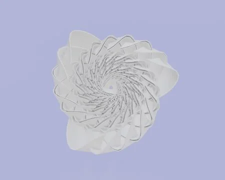 Paper flower. 3d rendering Background. stock illustration Stock Illustration