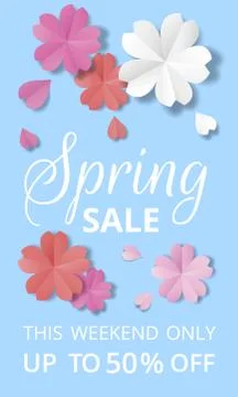 Paper flowers Stock-Illustration
