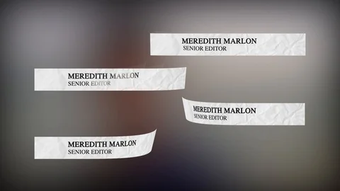 Paper Fold Lower Thirds Catálogo de After Effects