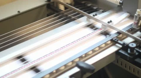 Paper folder 2 Stock Footage 10712629