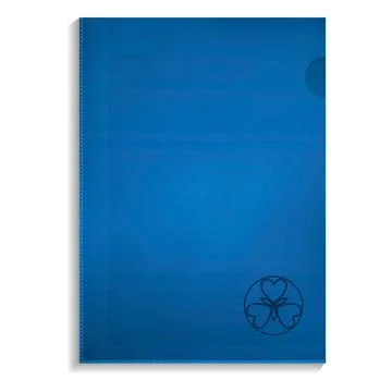 Paper folder icon, realistic style Stock Illustration