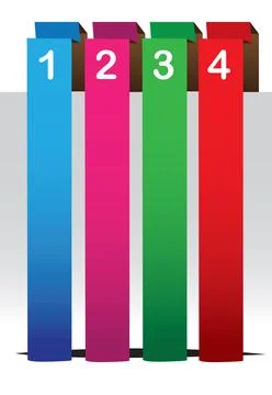 Paper folding Layout Stock Illustration