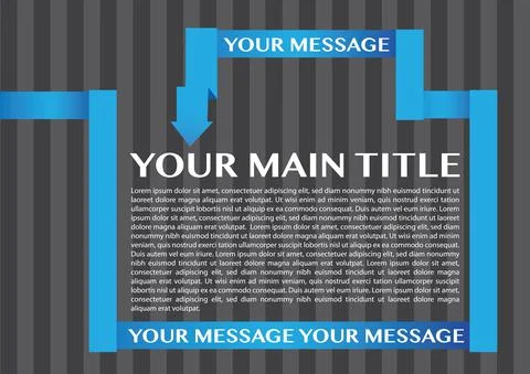 Paper folding Vector Layout Stock-Illustration