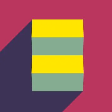 Paper forms. Folded paper Stock Illustration