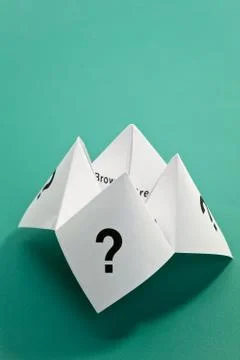 Paper Fortune Teller Stock Photos