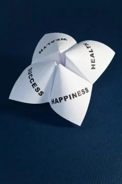 Paper Fortune Teller Stock Photos