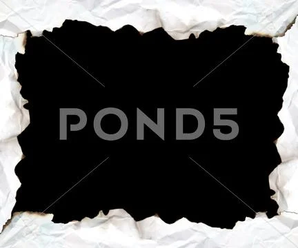 Paper frame Stock Illustration