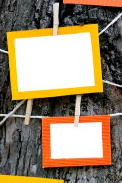 Paper frames Stock Photos