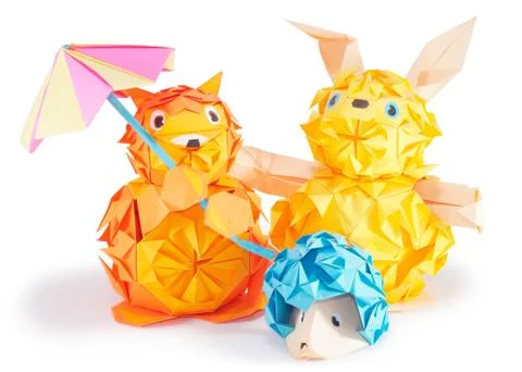 Paper friends Stock Photos