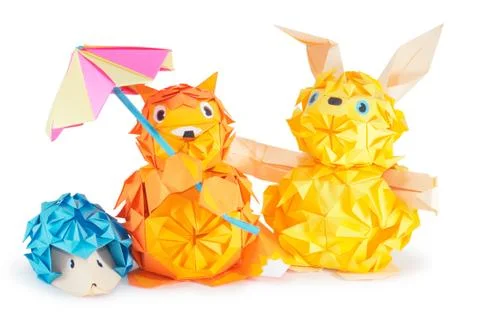 Paper friends Stock Photos