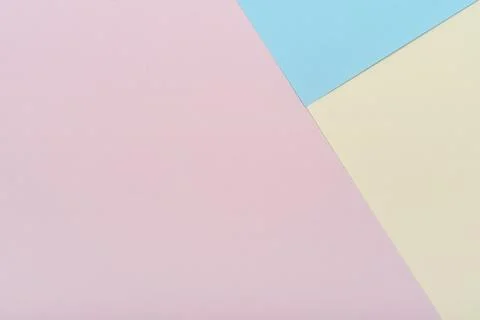 Paper geometric flat lay background Stock Photos