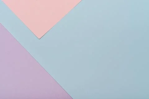 Paper geometric flat lay background Stock Photos