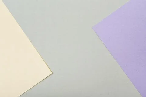 Paper geometric flat lay background Stock Photos