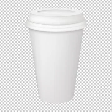 Paper Glass Stock Illustration