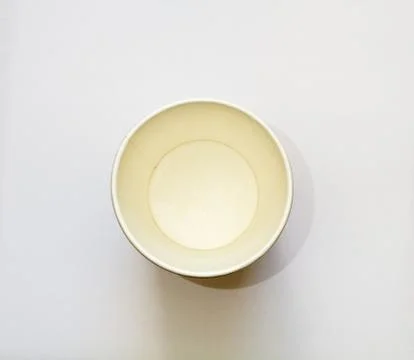 Paper glass . Stock Photos