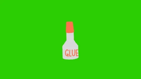 Paper Glue Animation for Creative Projects Stock-Footage 342319834