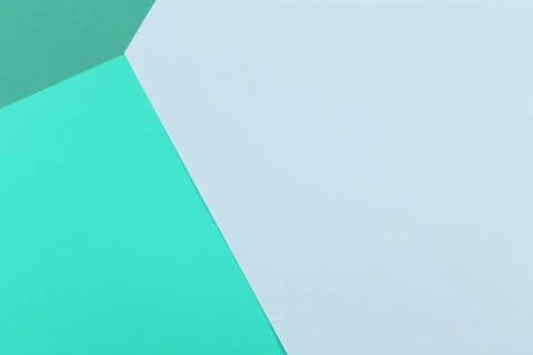 Paper green empty background, geometrically located. Color blank for presenta Stock Illustration