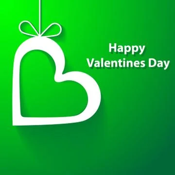 Paper heart Stock Illustration