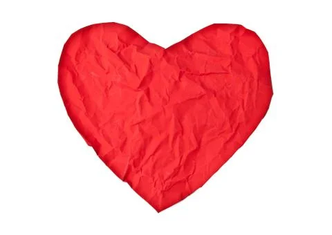 Paper heart Stock Photos