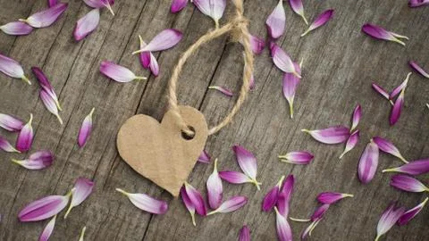 Paper heart Stock Photos