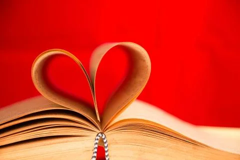 Paper heart Stock Photos