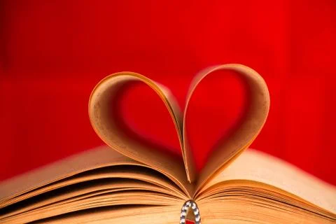 Paper heart Stock Photos