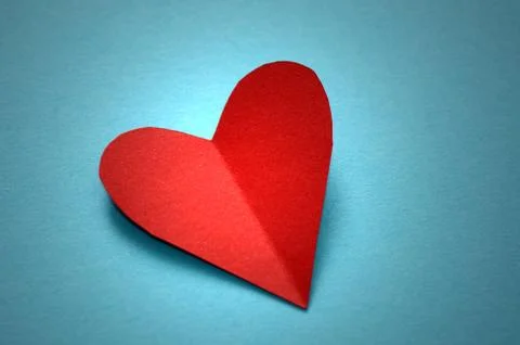 Paper heart Stock Photos