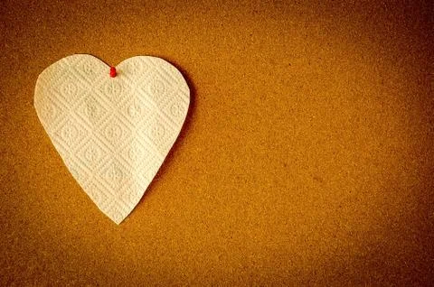 Paper heart Stock Photos