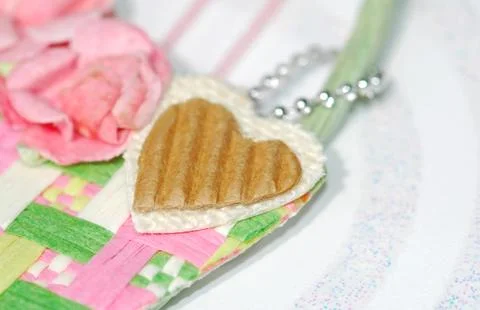 Paper heart Stock Photos