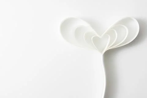 Paper heart Stock Photos