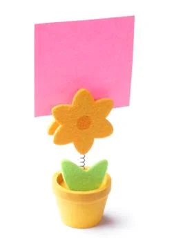 Paper holder Stock Photos