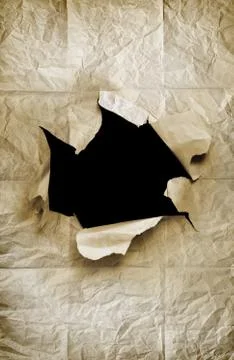 Paper hole Stock Photos