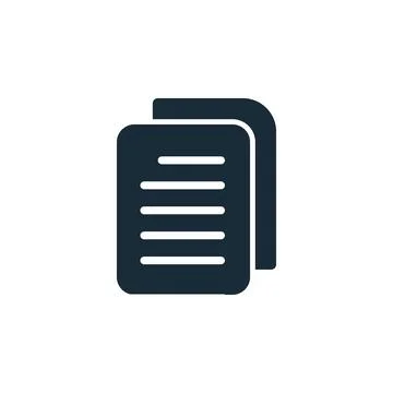 Paper Icon Design Template Elements 스톡 일러스트