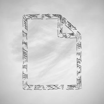 Paper icon Stock Illustration