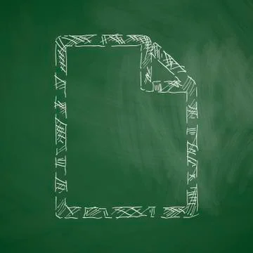 Paper icon イラスト素材