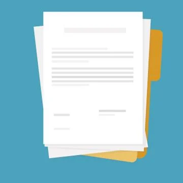 Paper Illustrazione stock