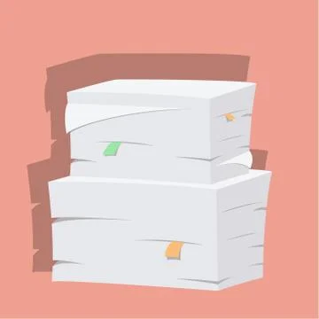 Paper Illustrazione stock
