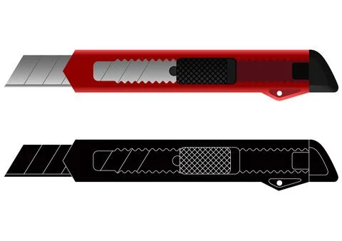 Paper Knife Stock Illustration