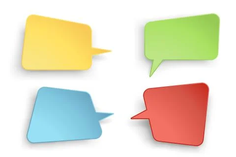 Paper labels Stock Illustration