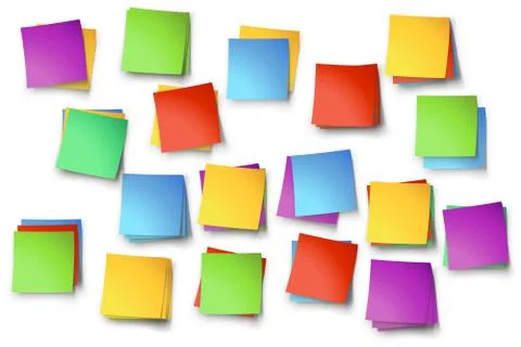 Paper labels Stock Illustration