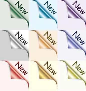 Paper Lable Stock Illustration