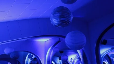 Paper lamps Stock Footage 77051404