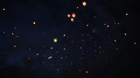 Paper lantern 動画素材 48582212