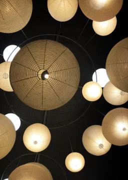 Paper lantern Stock Photos