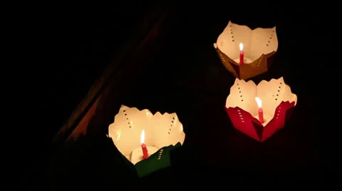 Paper Lanterns Video stock 23305296